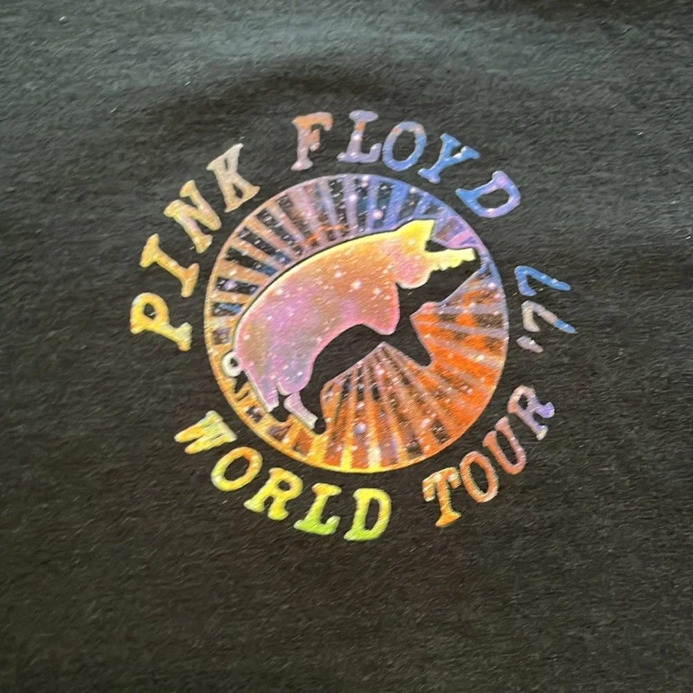 NWT Forever 21 Pink Floyd World Tour 1977 Retro Graphic Tee - Picture 7 of 15